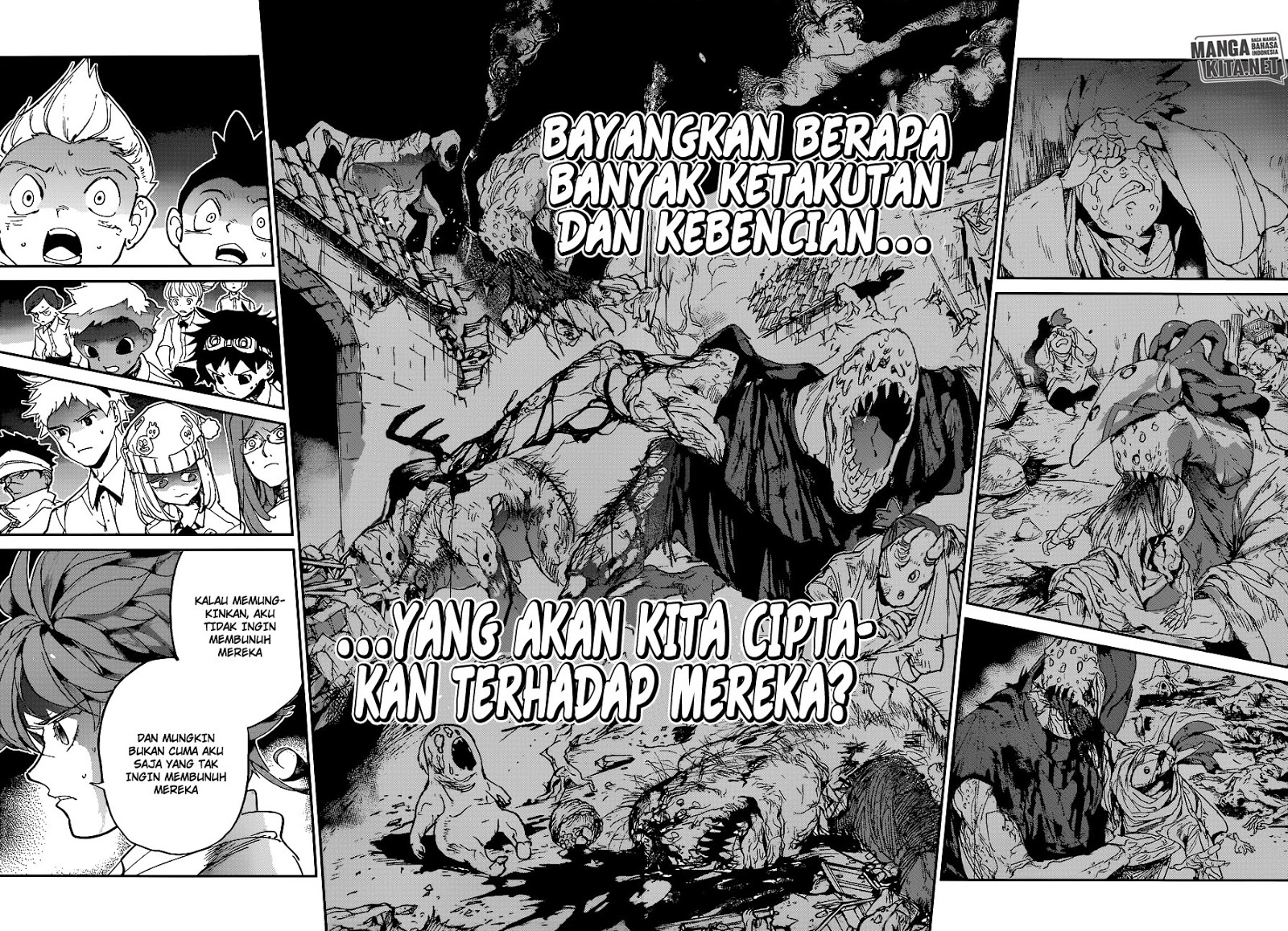 The Promised Neverland Chapter 130 Bahasa Indonesia