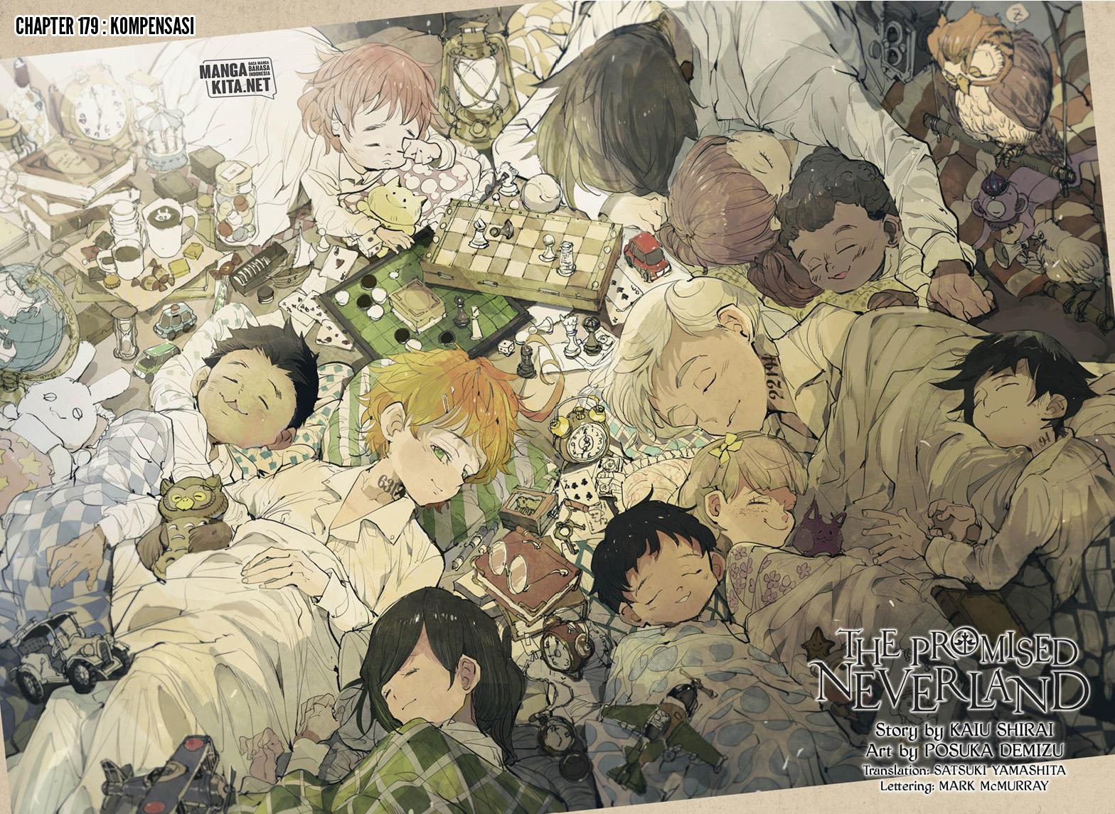 The Promised Neverland Chapter 179 Bahasa Indonesia