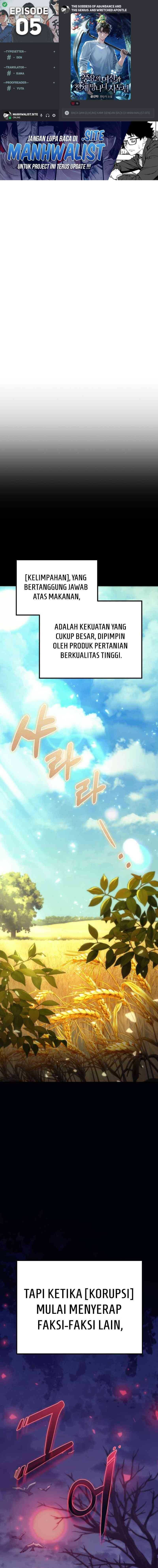 The Rebellious Apostle of the Harvest Goddess chapter 5