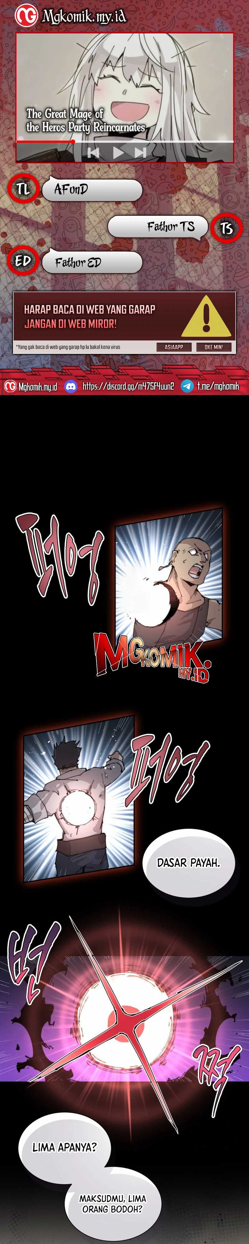 The Rebirth of the Hero’s Party’s Archmage chapter 75