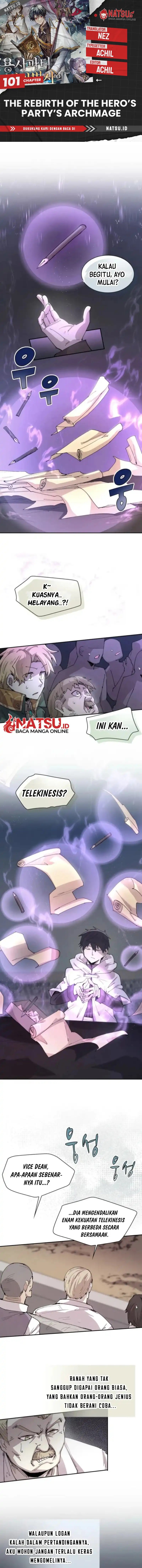 The Rebirth of the Hero’s Party’s Archmage chapter 101