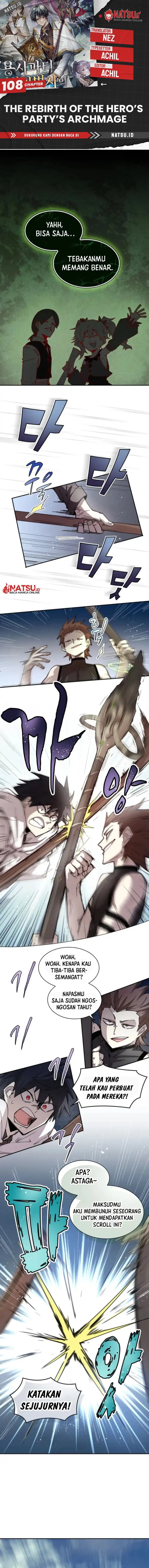 The Rebirth of the Hero’s Party’s Archmage Chapter 108 Bahasa Indonesia
