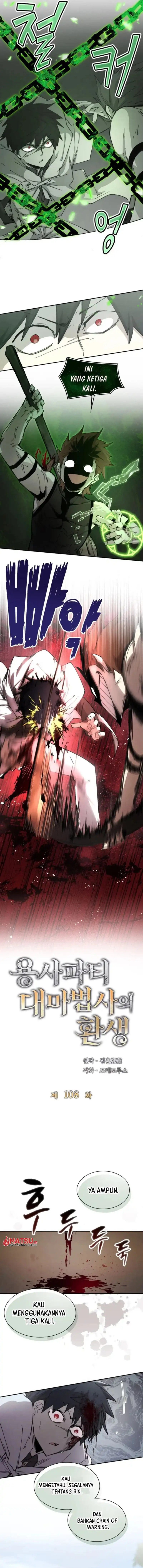 The Rebirth of the Hero’s Party’s Archmage Chapter 108 Bahasa Indonesia