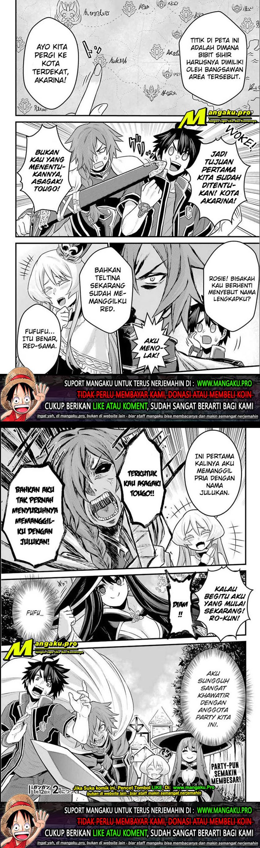The Red Ranger Becomes an Adventurer in Another World chapter 3