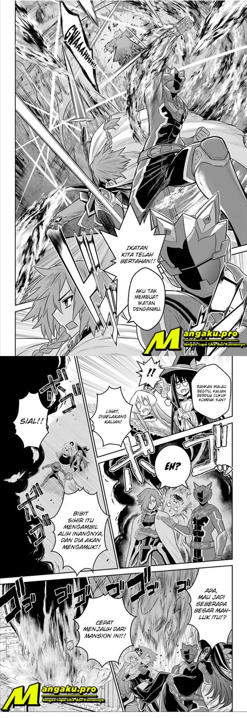 The Red Ranger Becomes an Adventurer in Another World Chapter 05.2 Bahasa Indonesia