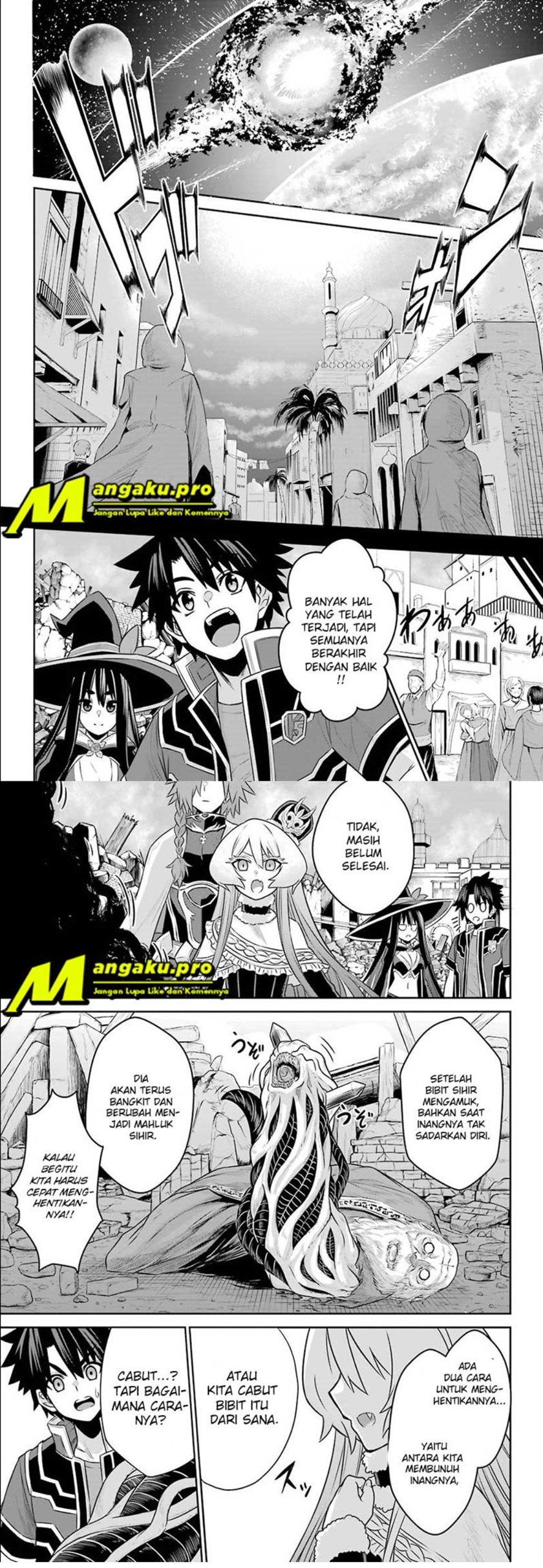 The Red Ranger Becomes an Adventurer in Another World Chapter 05.2 Bahasa Indonesia