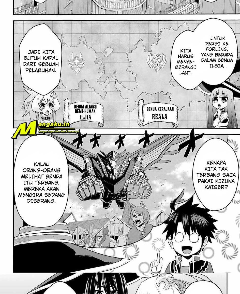 The Red Ranger Becomes an Adventurer in Another World Chapter 16.1 Bahasa Indonesia