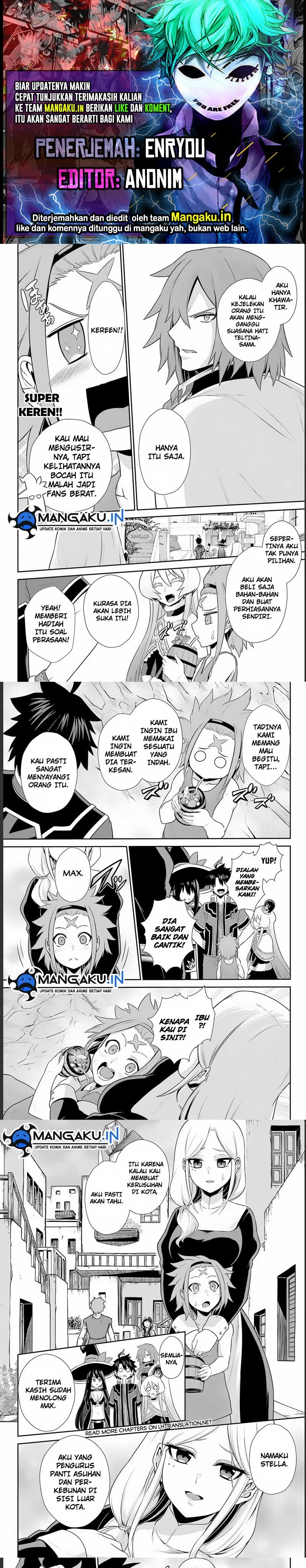 The Red Ranger Becomes an Adventurer in Another World Chapter 22.2 Bahasa Indonesia