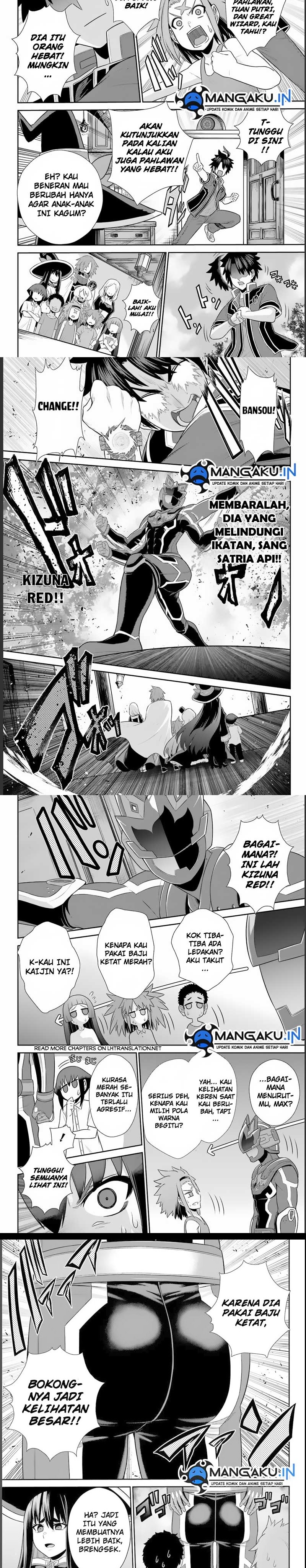The Red Ranger Becomes an Adventurer in Another World Chapter 22.2 Bahasa Indonesia