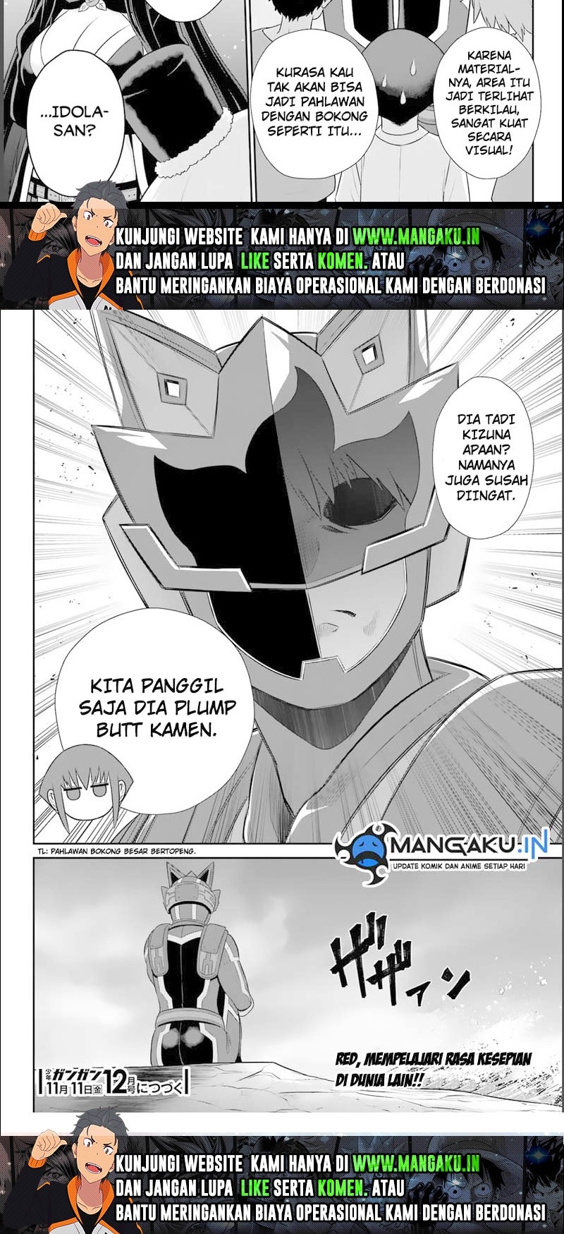 The Red Ranger Becomes an Adventurer in Another World Chapter 22.2 Bahasa Indonesia