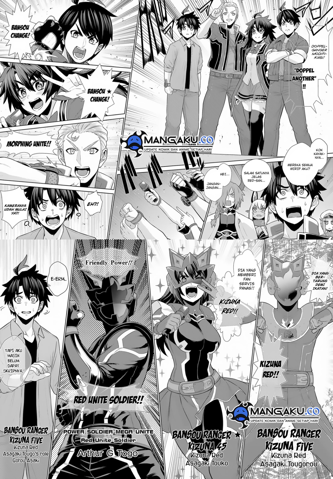The Red Ranger Becomes an Adventurer in Another World chapter 28