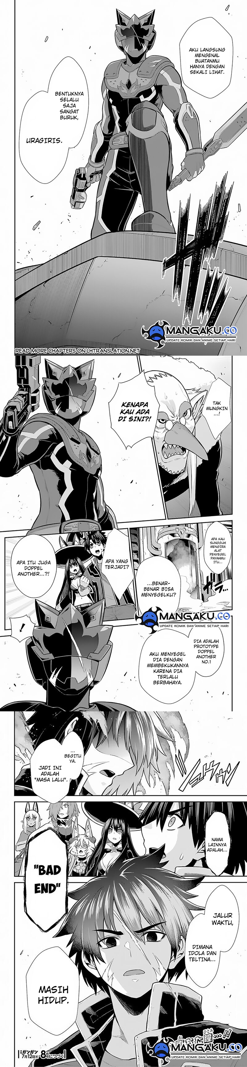 The Red Ranger Becomes an Adventurer in Another World Chapter 28.2 Bahasa Indonesia