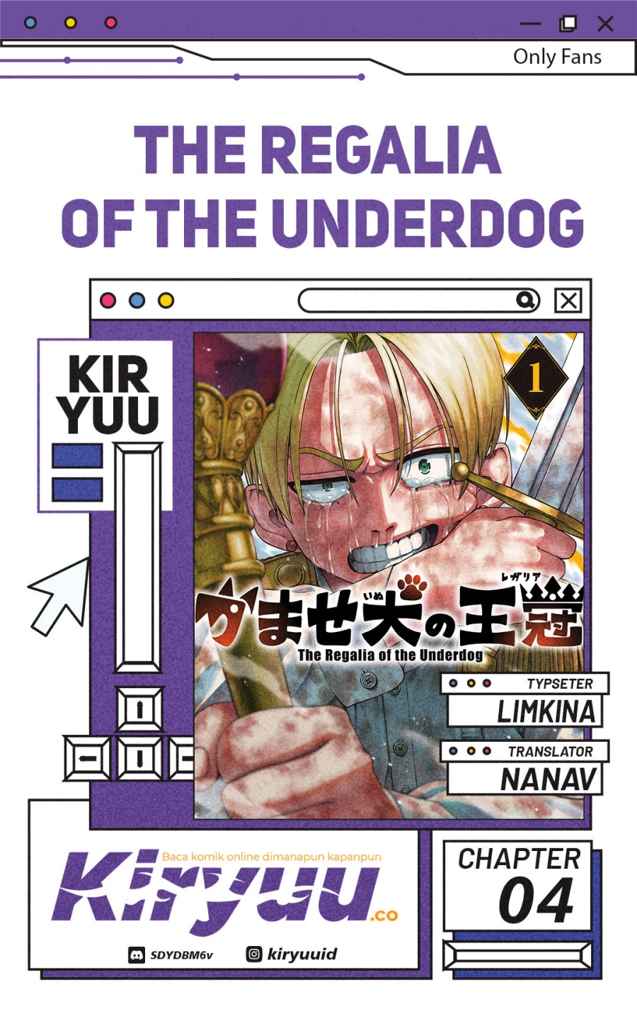 The Regalia of the Underdog chapter 4