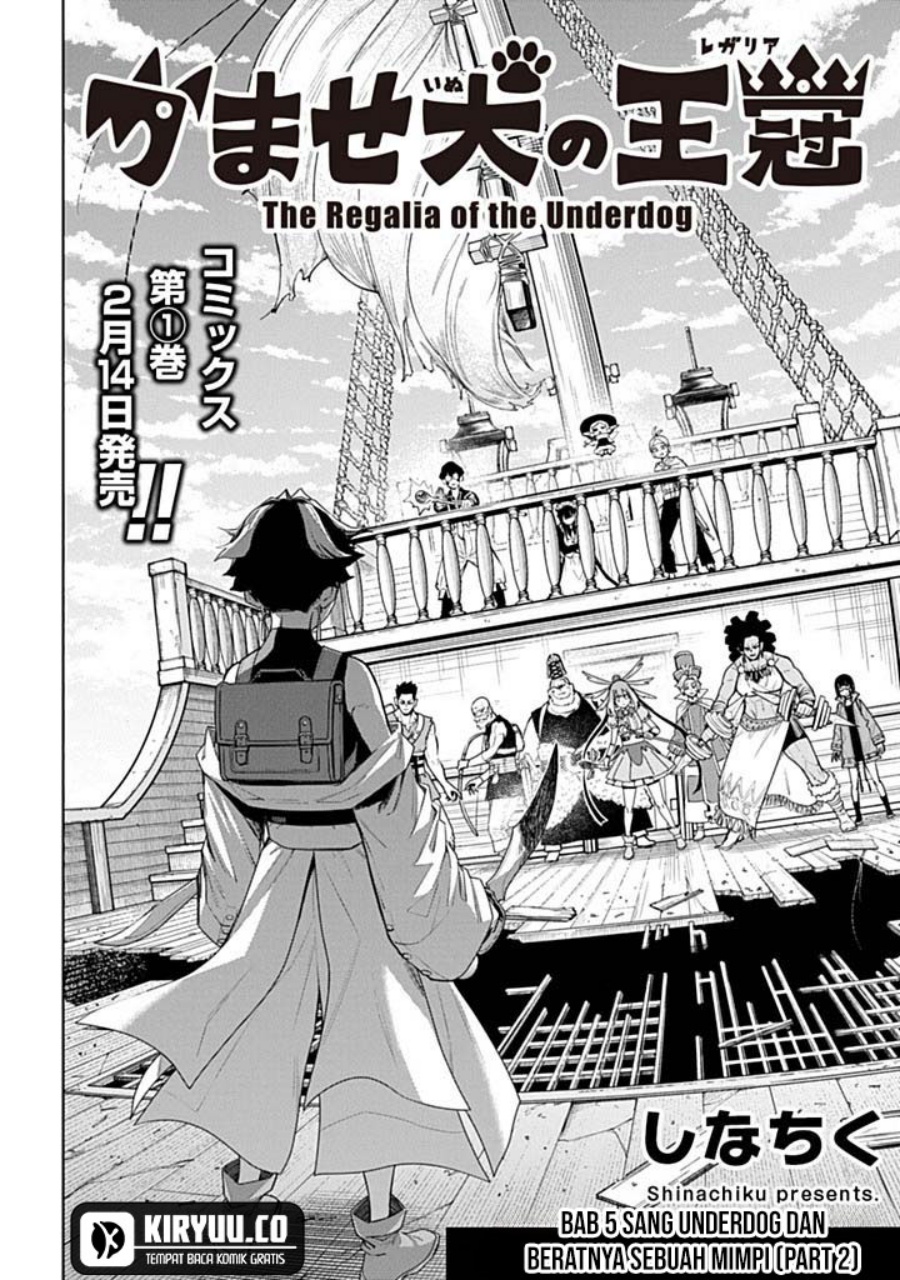 The Regalia of the Underdog chapter 6