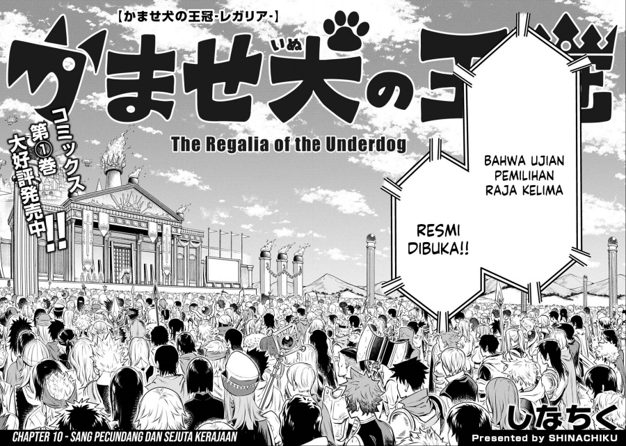 The Regalia of the Underdog Chapter 10 Bahasa Indonesia