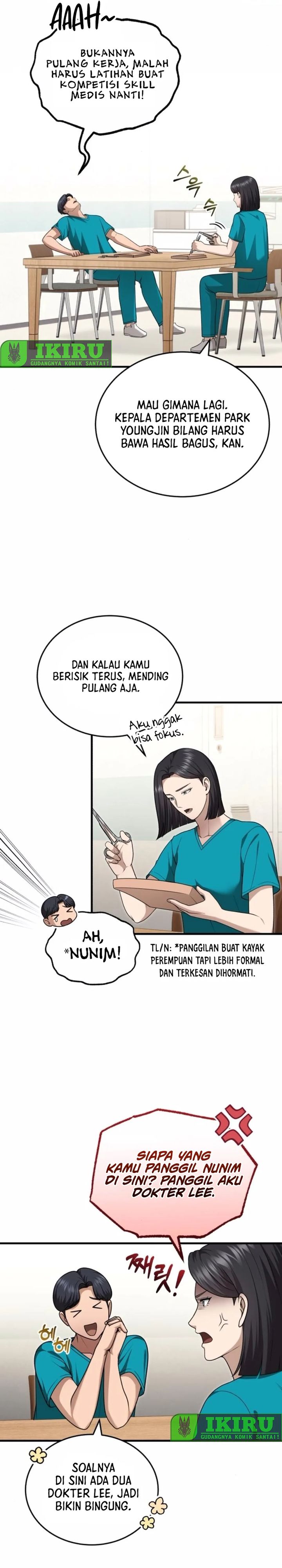 The Regressed Doctor Just Wanted to Live Quietly Chapter 39 Bahasa Indonesia