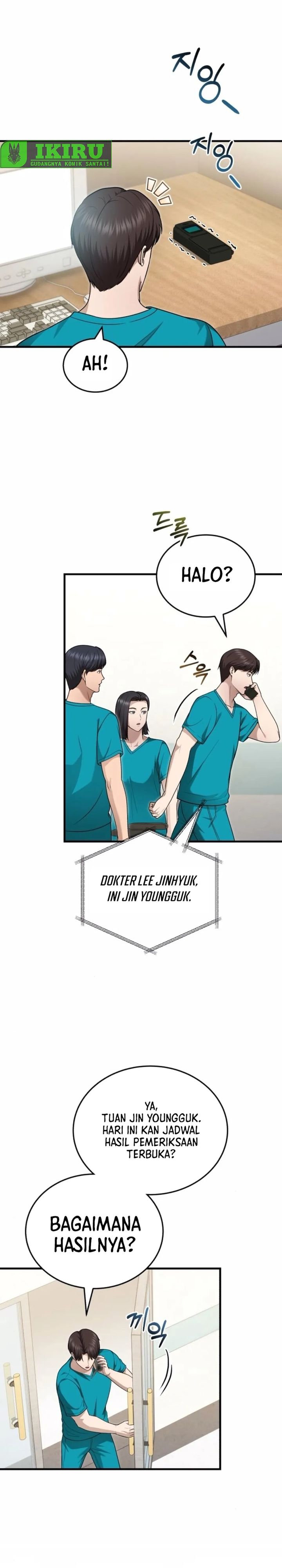 The Regressed Doctor Just Wanted to Live Quietly Chapter 39 Bahasa Indonesia