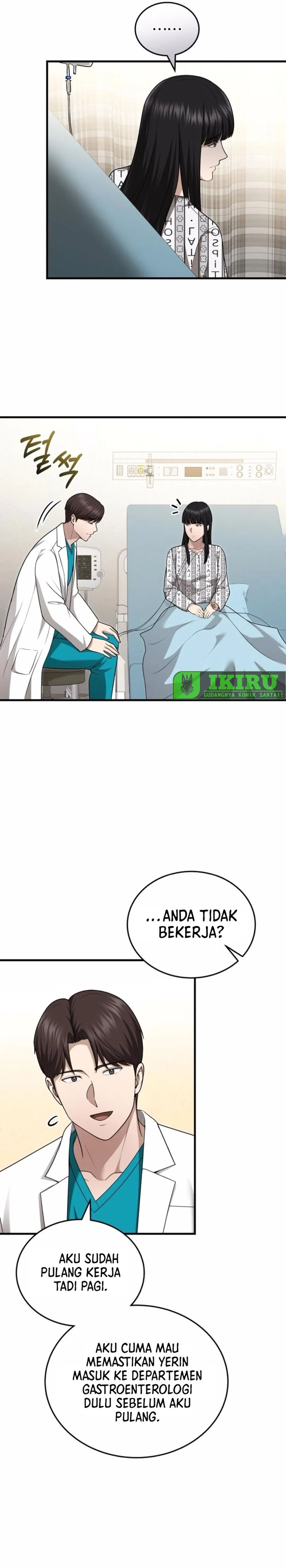 The Regressed Doctor Just Wanted to Live Quietly Chapter 39 Bahasa Indonesia