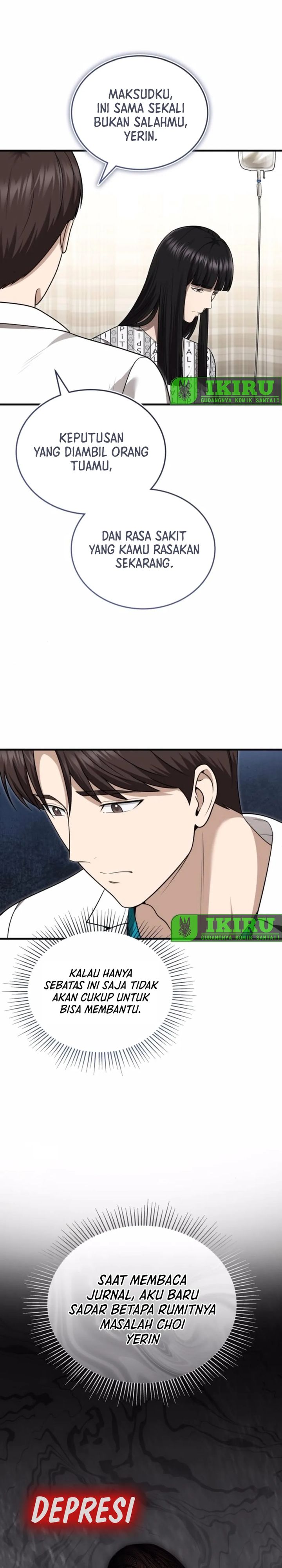 The Regressed Doctor Just Wanted to Live Quietly Chapter 39 Bahasa Indonesia