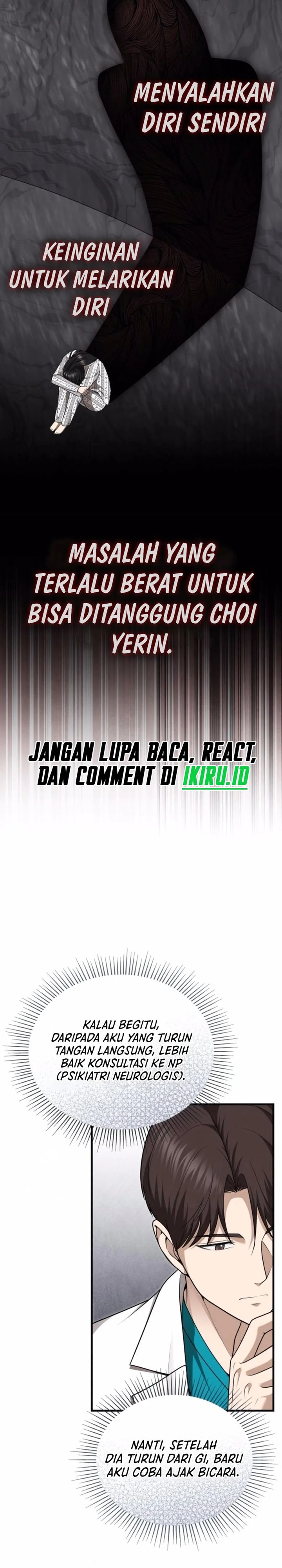 The Regressed Doctor Just Wanted to Live Quietly Chapter 39 Bahasa Indonesia