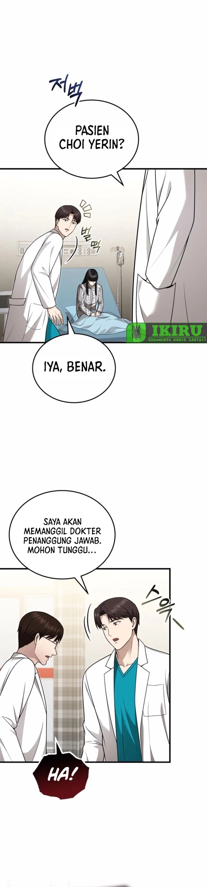 The Regressed Doctor Just Wanted to Live Quietly Chapter 39 Bahasa Indonesia