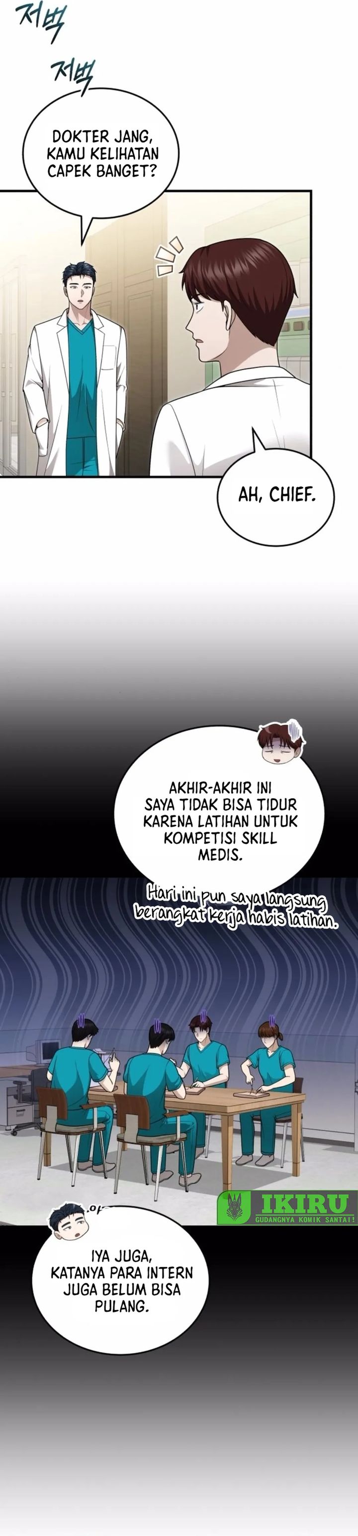 The Regressed Doctor Just Wanted to Live Quietly Chapter 39 Bahasa Indonesia