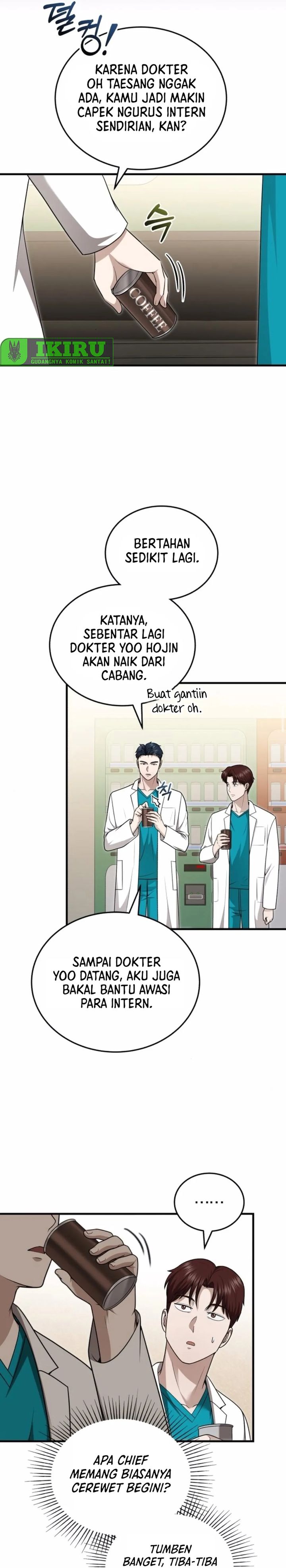 The Regressed Doctor Just Wanted to Live Quietly Chapter 39 Bahasa Indonesia