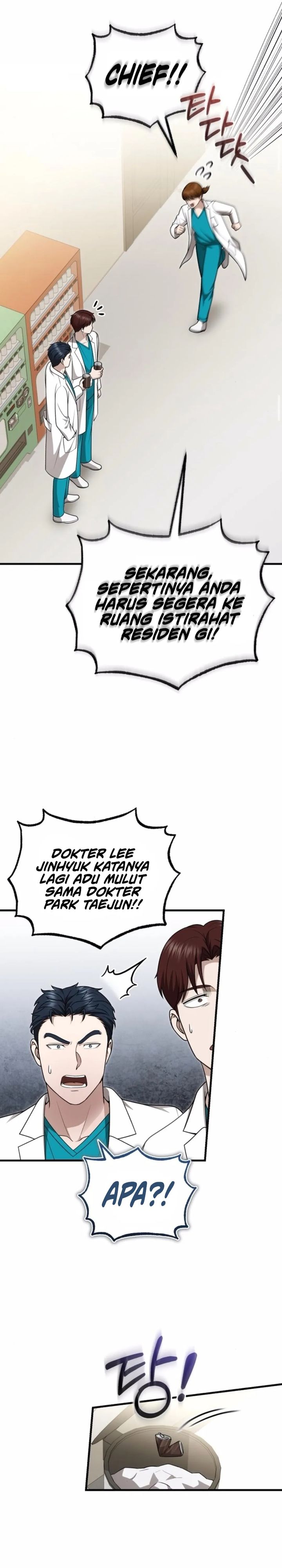 The Regressed Doctor Just Wanted to Live Quietly Chapter 39 Bahasa Indonesia
