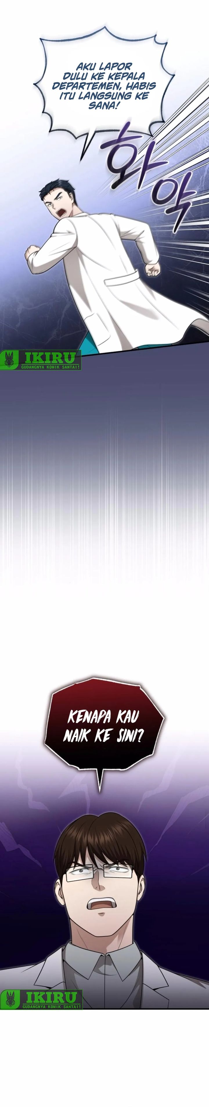 The Regressed Doctor Just Wanted to Live Quietly Chapter 39 Bahasa Indonesia