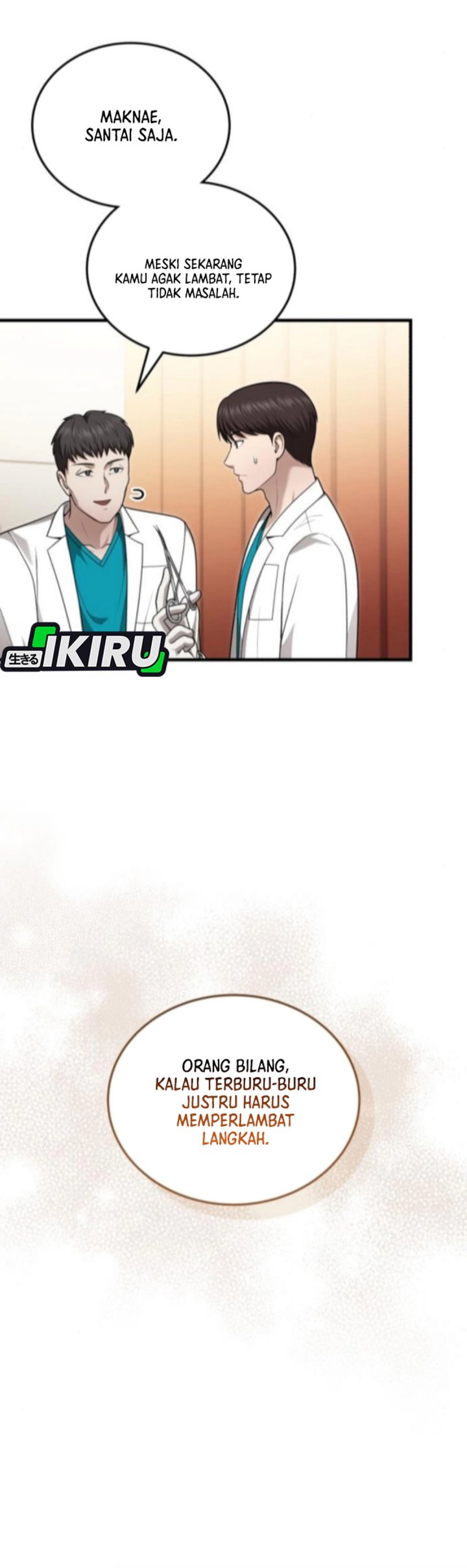 The Regressed Doctor Just Wanted to Live Quietly Chapter 44 Bahasa Indonesia