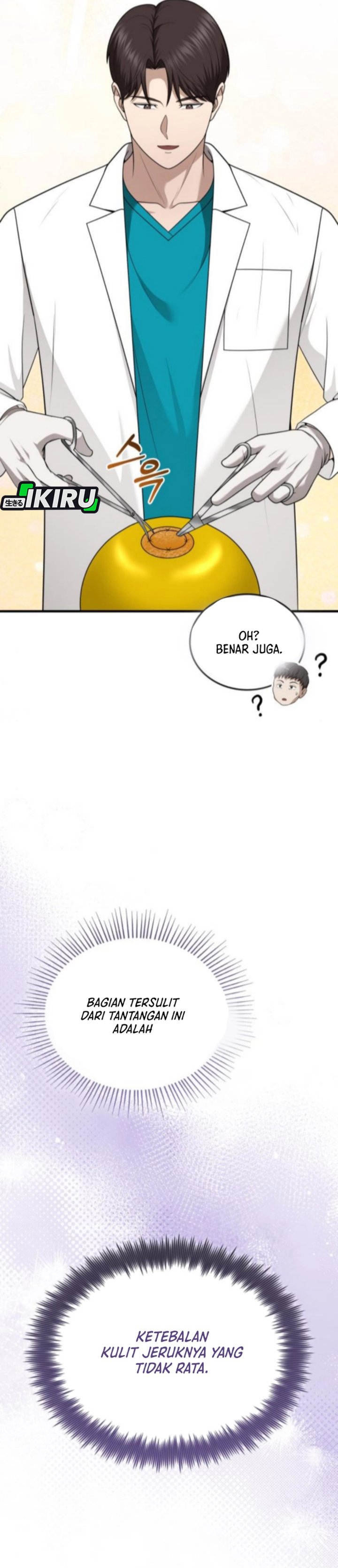 The Regressed Doctor Just Wanted to Live Quietly Chapter 44 Bahasa Indonesia