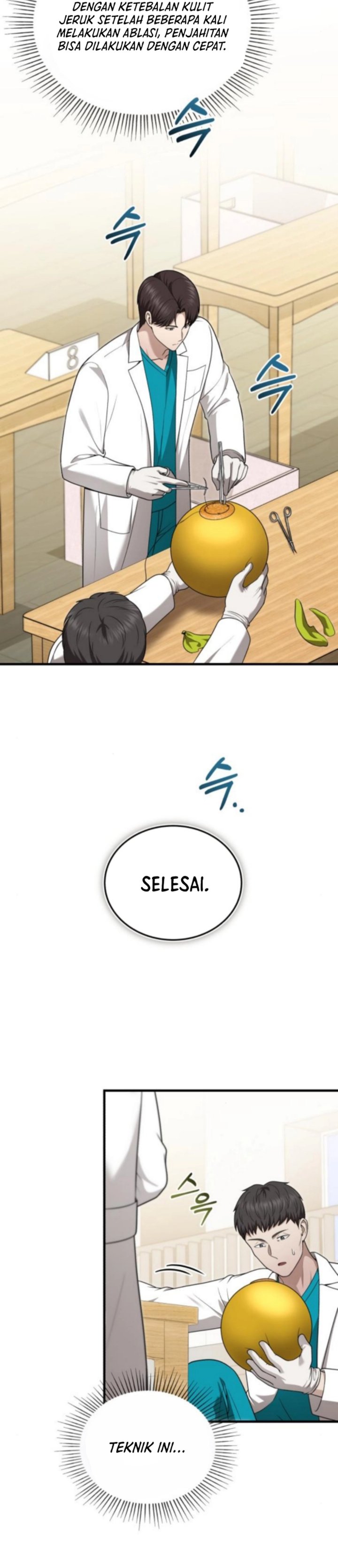 The Regressed Doctor Just Wanted to Live Quietly Chapter 44 Bahasa Indonesia