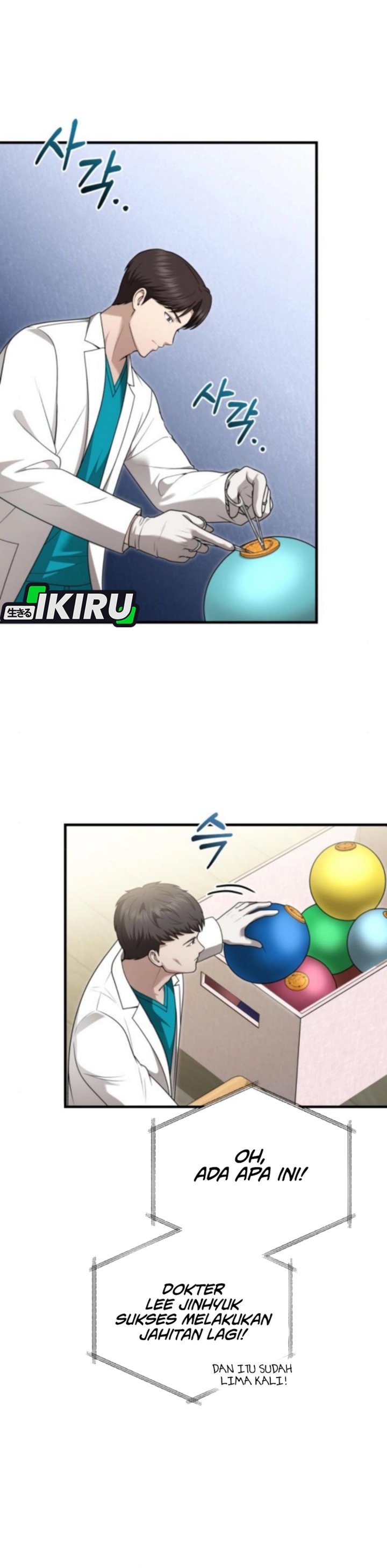 The Regressed Doctor Just Wanted to Live Quietly Chapter 44 Bahasa Indonesia