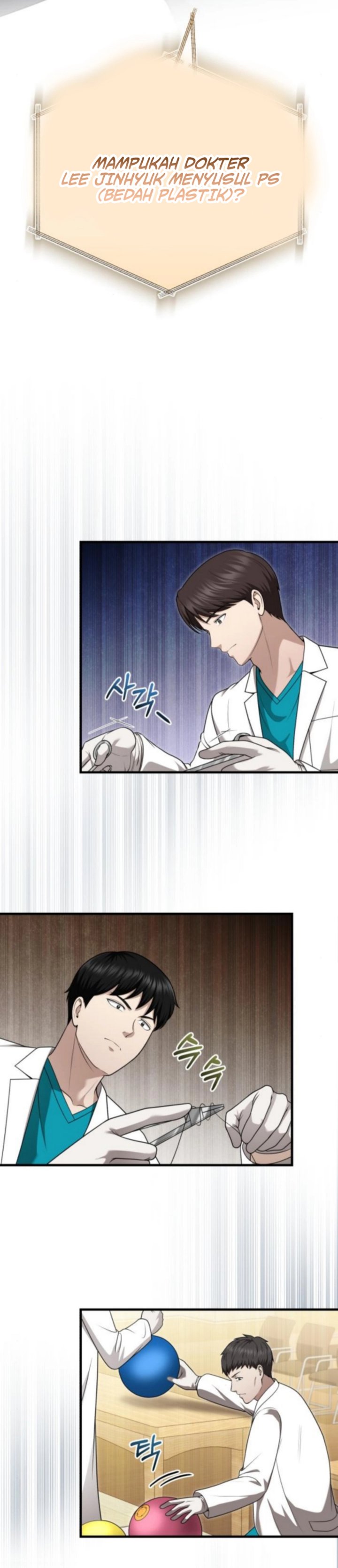 The Regressed Doctor Just Wanted to Live Quietly Chapter 44 Bahasa Indonesia