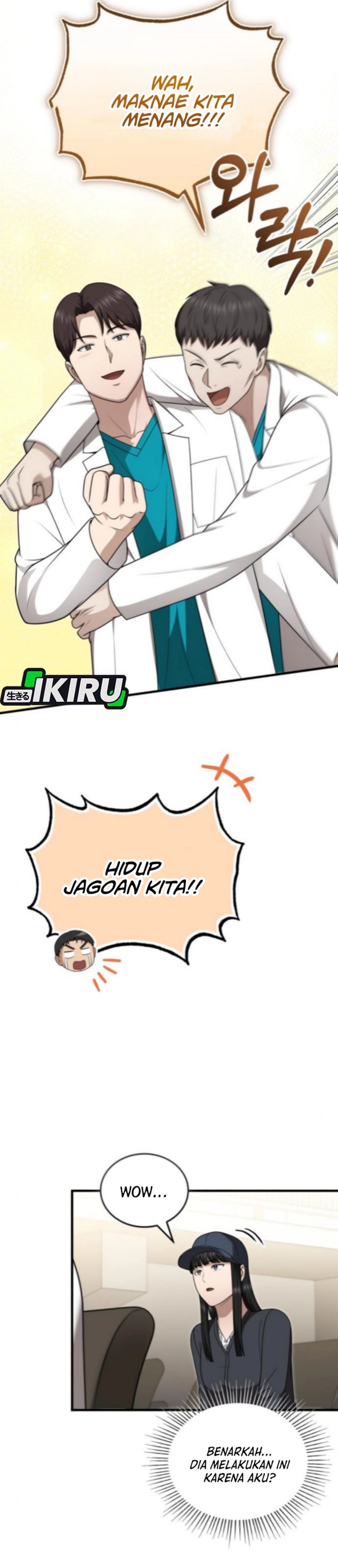 The Regressed Doctor Just Wanted to Live Quietly Chapter 44 Bahasa Indonesia