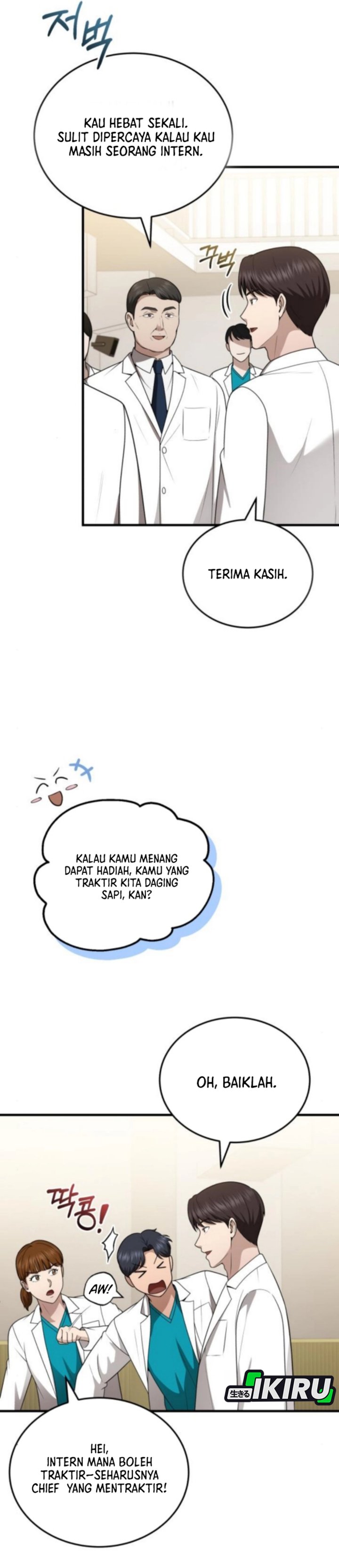 The Regressed Doctor Just Wanted to Live Quietly Chapter 44 Bahasa Indonesia