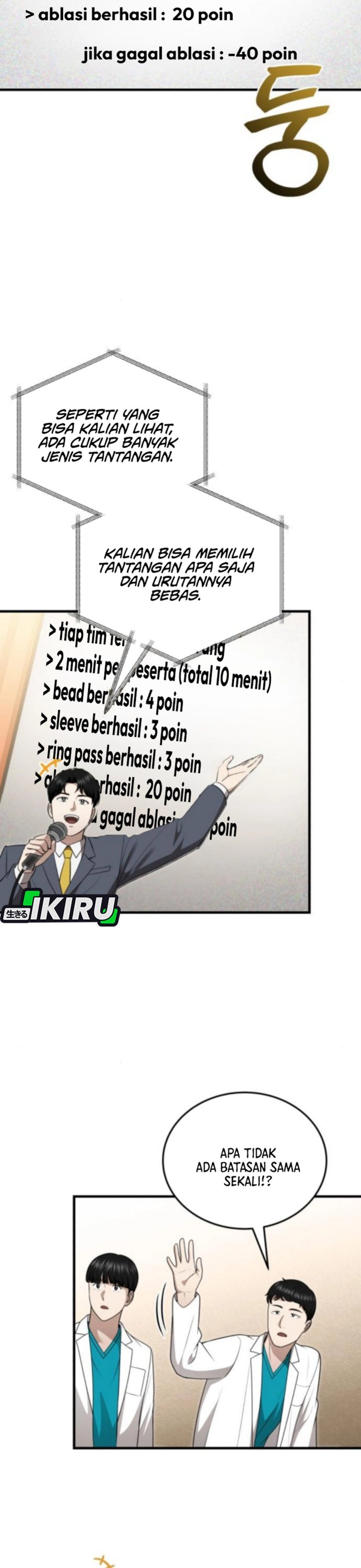 The Regressed Doctor Just Wanted to Live Quietly Chapter 44 Bahasa Indonesia