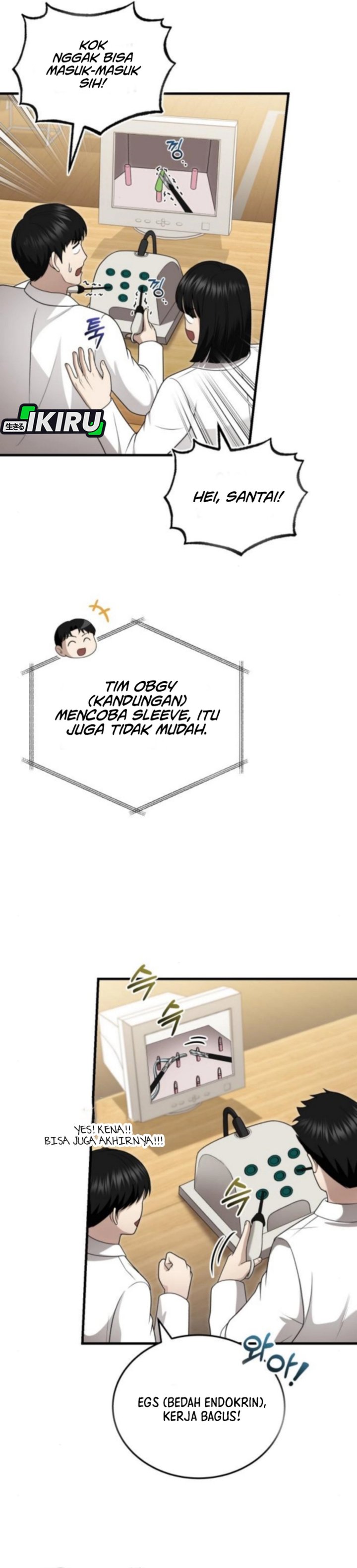 The Regressed Doctor Just Wanted to Live Quietly Chapter 44 Bahasa Indonesia