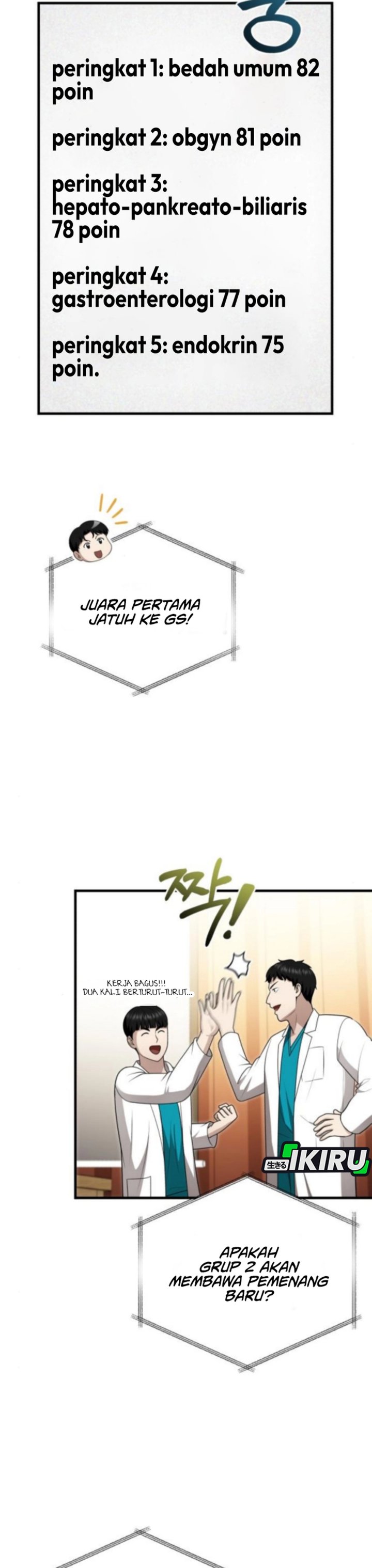 The Regressed Doctor Just Wanted to Live Quietly Chapter 44 Bahasa Indonesia