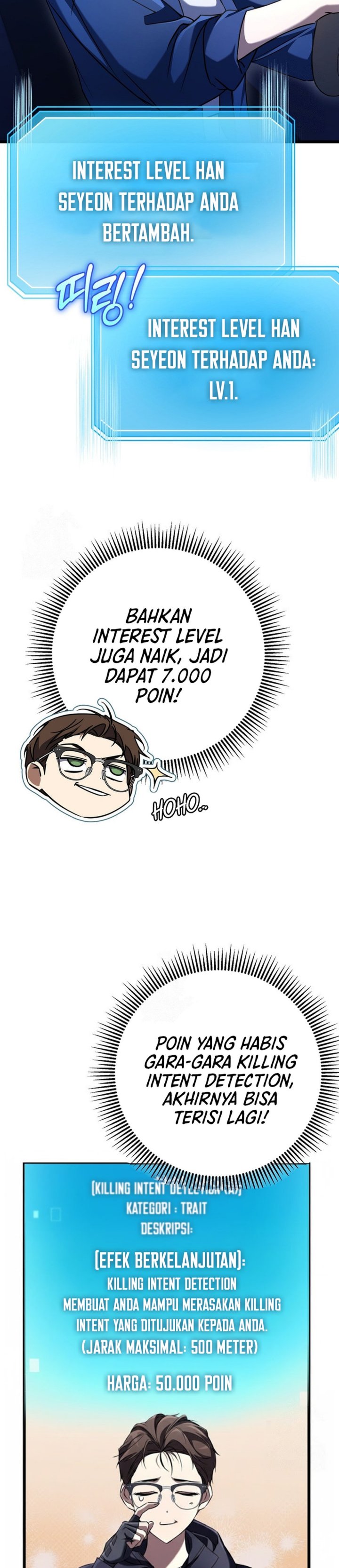 The Regressed Extra Becomes a Genius Chapter 12 Bahasa Indonesia