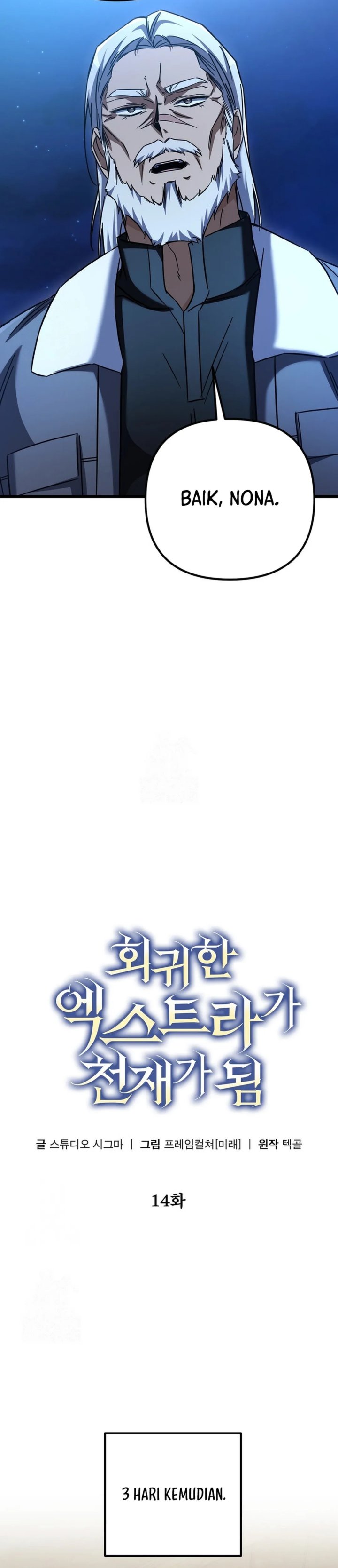 The Regressed Extra Becomes a Genius chapter 14