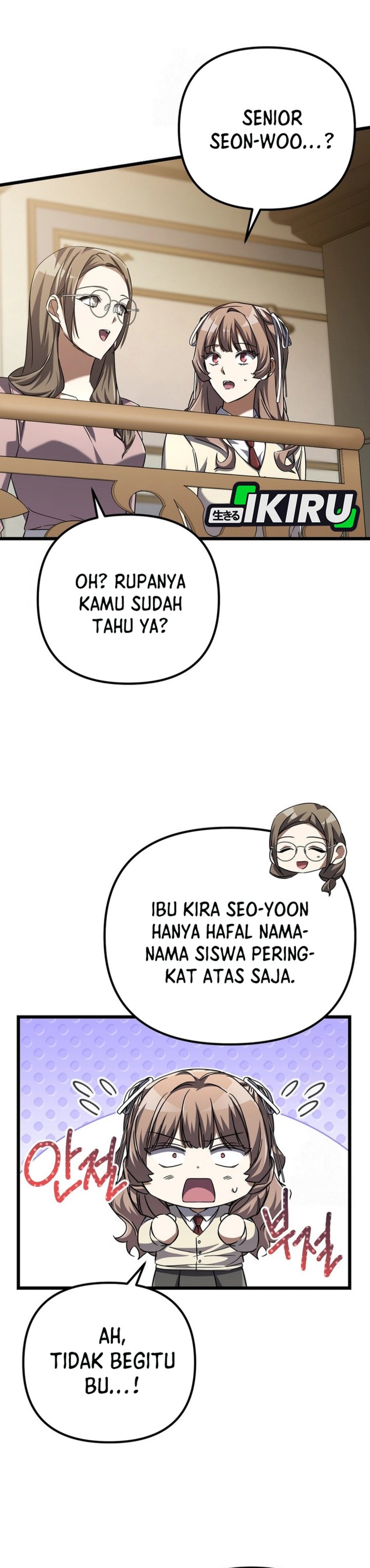 The Regressed Extra Becomes a Genius Chapter 17 Bahasa Indonesia