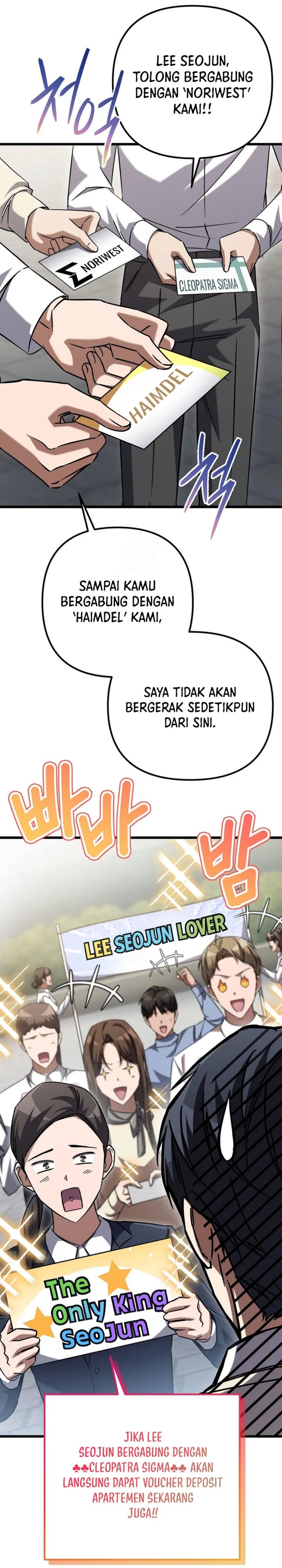 The Regressed Extra Becomes a Genius Chapter 18 Bahasa Indonesia