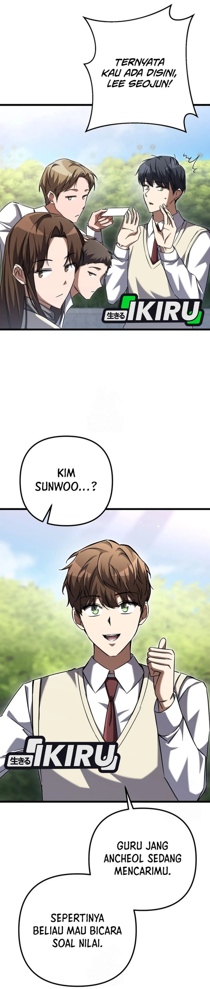 The Regressed Extra Becomes a Genius Chapter 18 Bahasa Indonesia