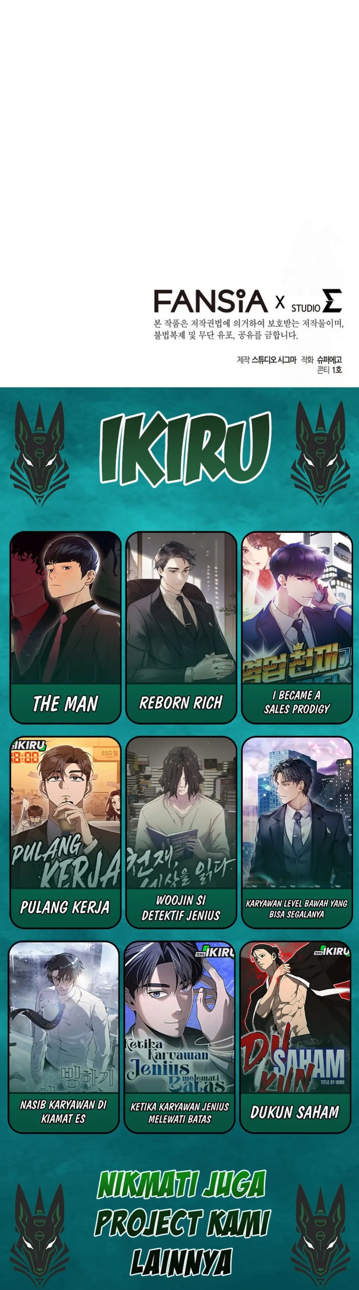 The Regressed Extra Becomes a Genius Chapter 18 Bahasa Indonesia