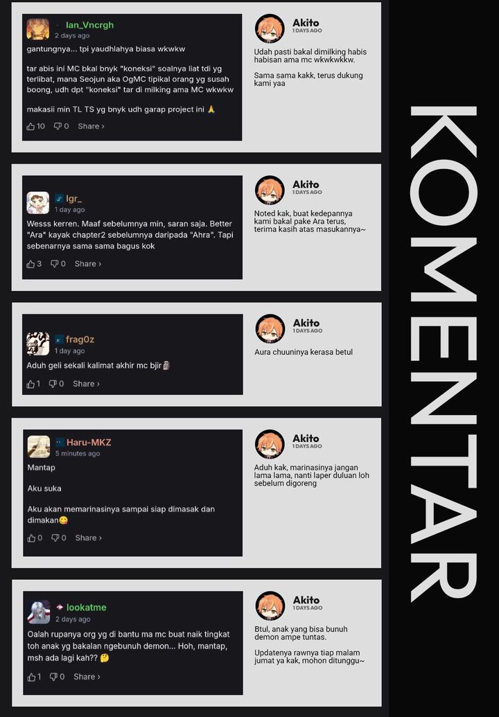 The Regressed Extra Becomes a Genius Chapter 21 Bahasa Indonesia