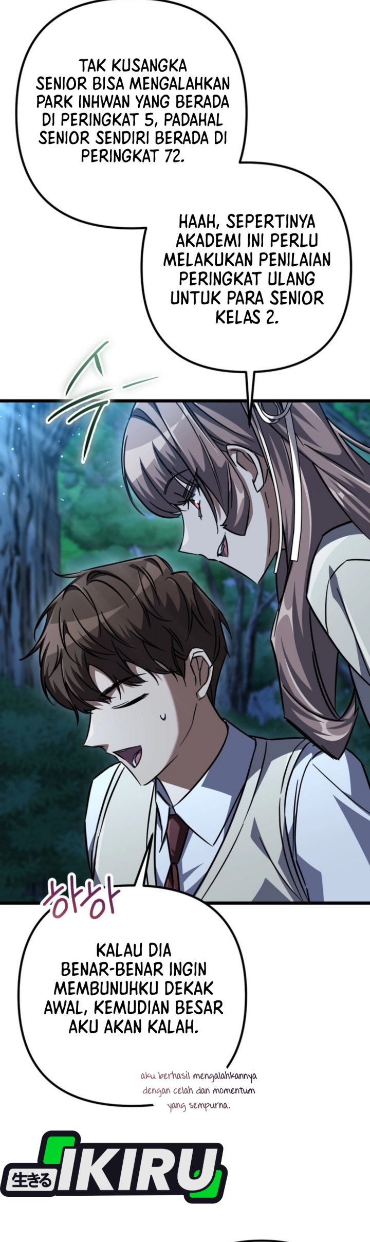 The Regressed Extra Becomes a Genius Chapter 24 Bahasa Indonesia