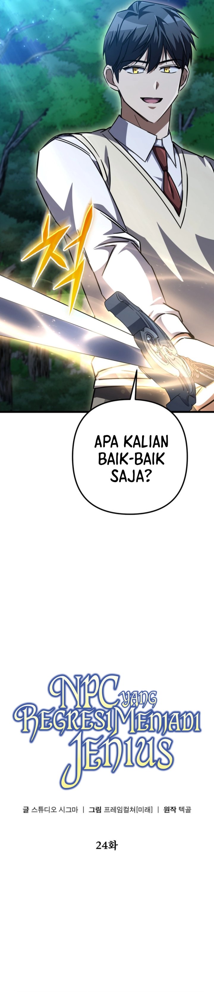 The Regressed Extra Becomes a Genius Chapter 24 Bahasa Indonesia