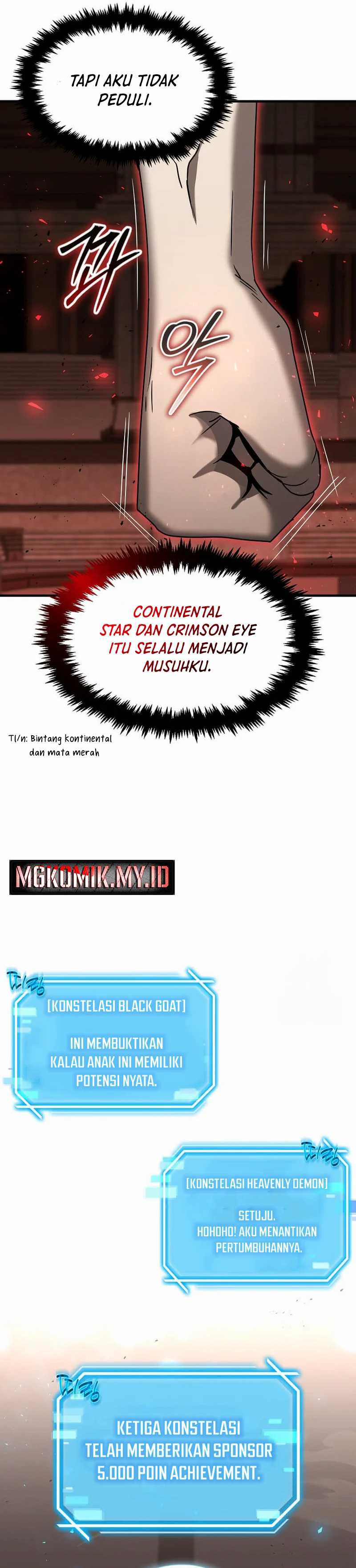 The Regressed Genius Player’s Legendary Weapon Creation Chapter 30 Bahasa Indonesia