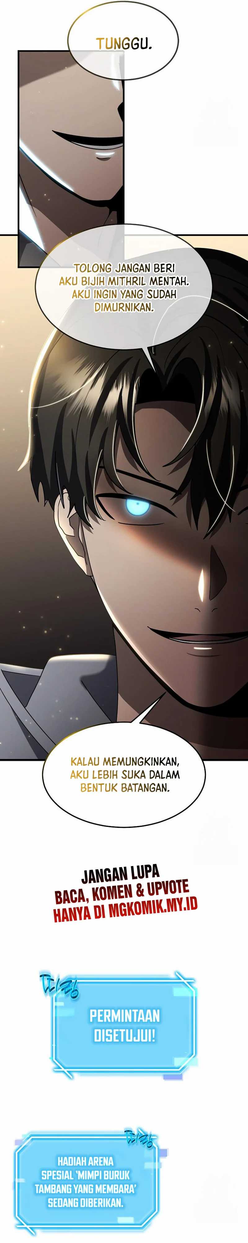 The Regressed Genius Player’s Legendary Weapon Creation Chapter 30 Bahasa Indonesia